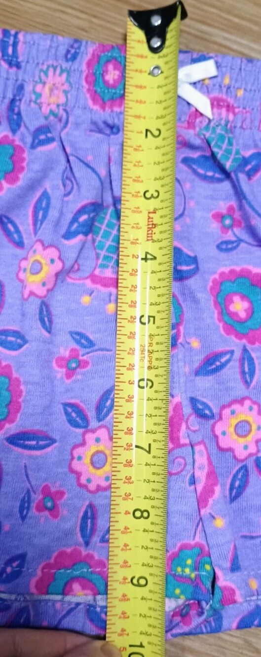 Vintage 1990s Retro Floral Toddler Shorts - Picture 2 of 6